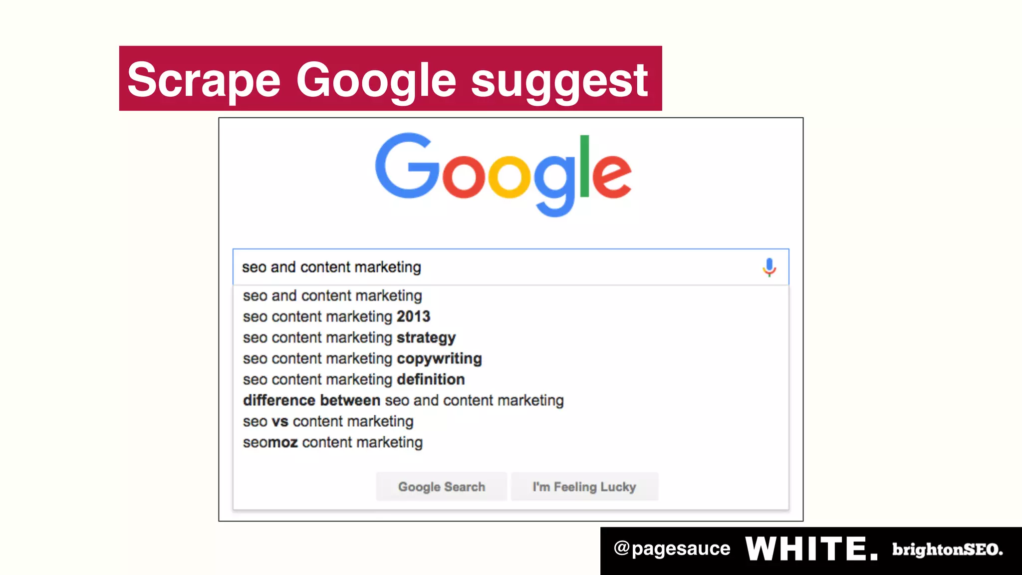 @pagesauce
Google Trends
Plus, related terms
Is this a growing topic?
@pagesauce
 