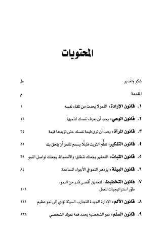 خمسة عشر قانوناً لا يقدر بثمن للنموـ جون سي. ماكسويل