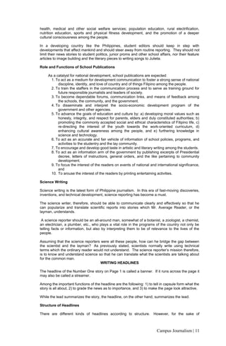 health, medical and other social welfare services; population education, rural electrification,
nutrition education, sport...