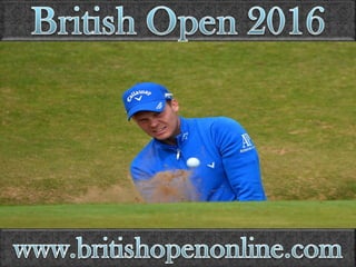 live 2016 british open golf 