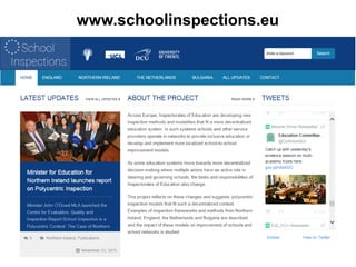 www.schoolinspections.eu
 