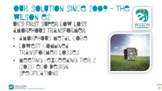 Why Super Low Loss Amorphous Transformers are a Non-brainer for Britain ...