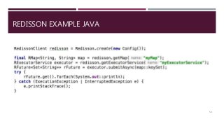 REDISSON EXAMPLE JAVA
54
 