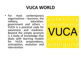 VUCA world - Manu Melwin Joy Slide 16