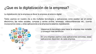 El reto de la digitalizacion de las empresas | PDF