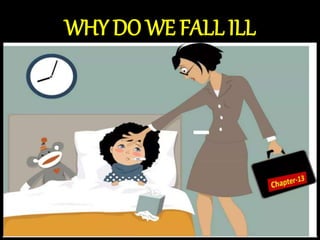 WHY DO WE FALL ILL
 