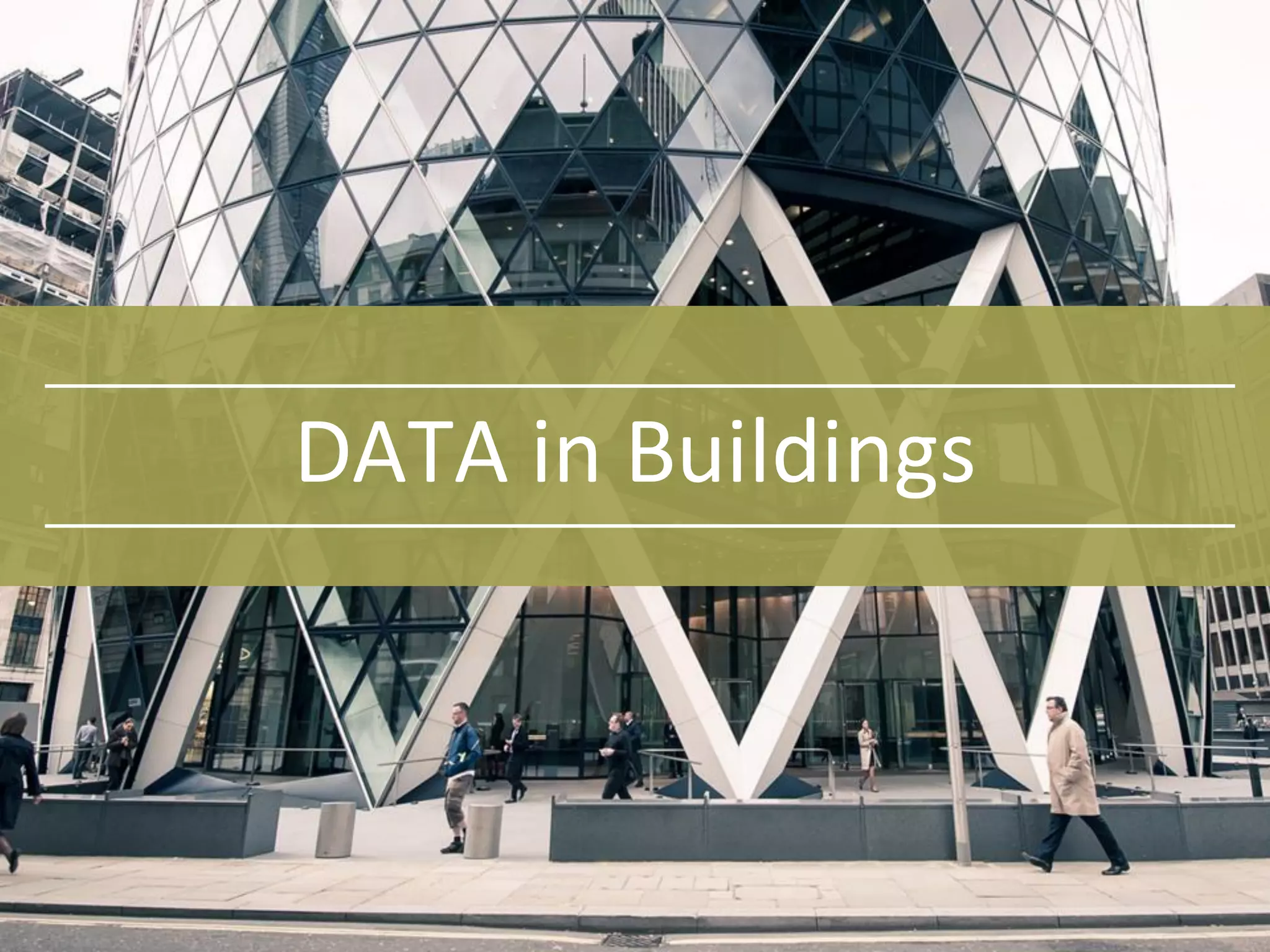 DATA in Buildings
 