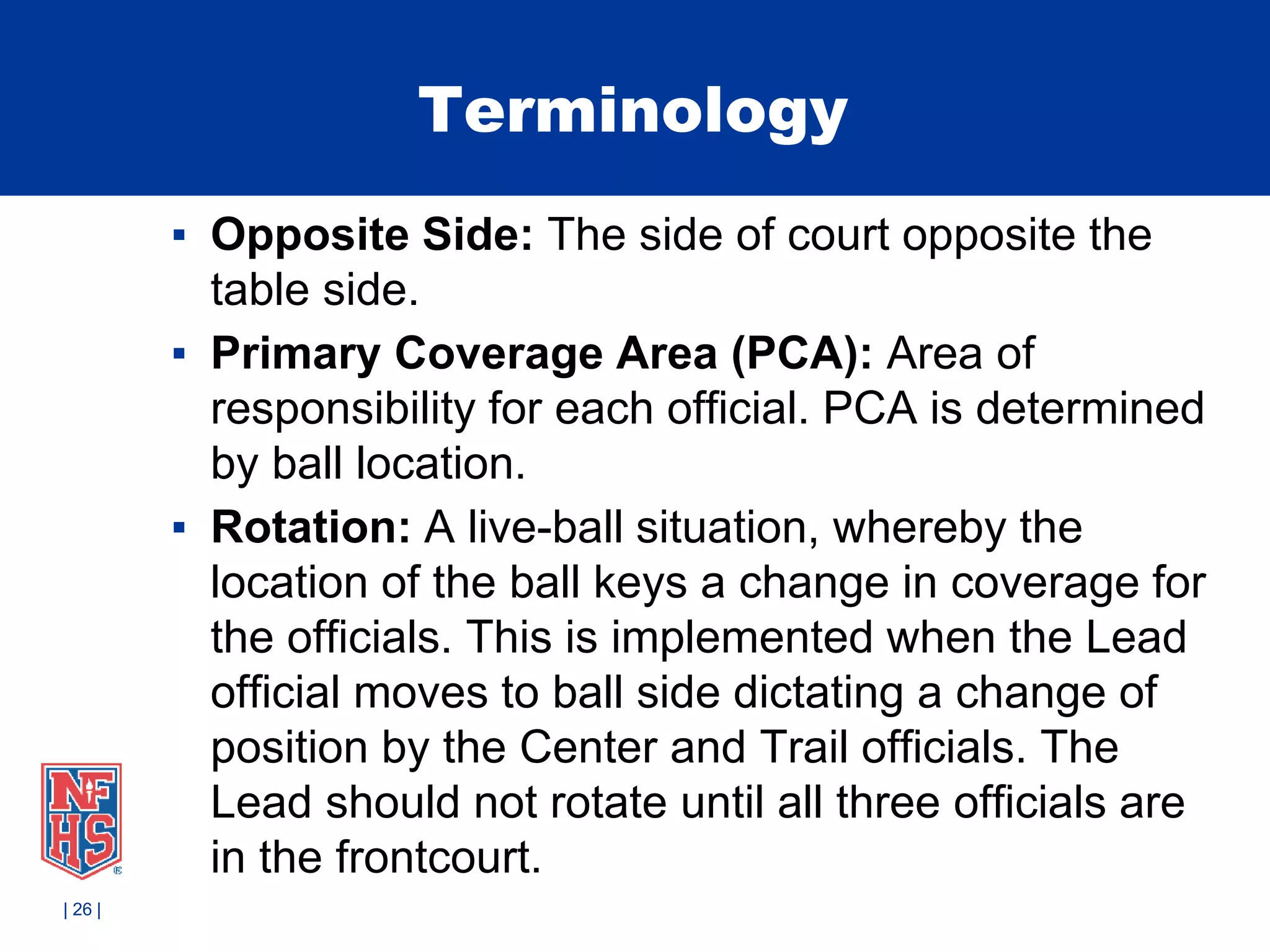 2015 - 2017 Basketball Three Man Mechanics NFHS | PPTX