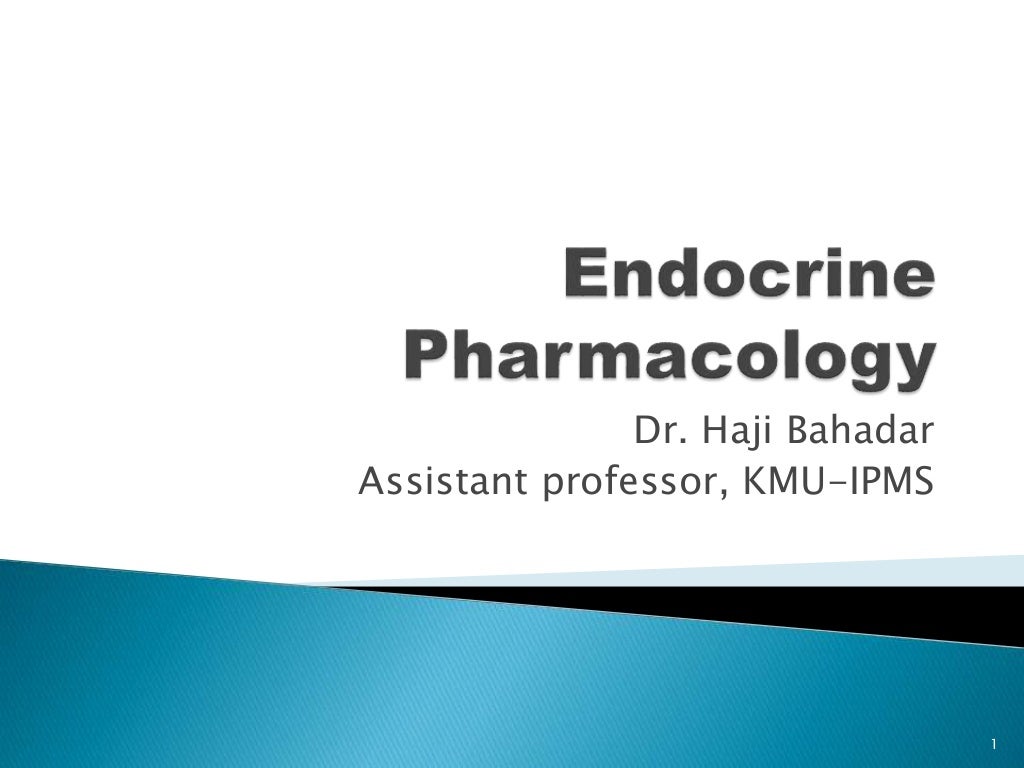 endocrine drugs pharmacology