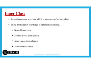 Java Inner Classes | PPT