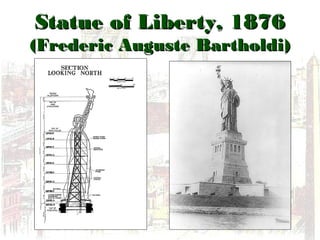 Statue of Liberty, 1876Statue of Liberty, 1876
(Frederic Auguste Bartholdi)(Frederic Auguste Bartholdi)
 