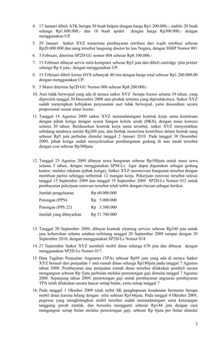 Latihan Soal Akuntansi Pemerintah Ii