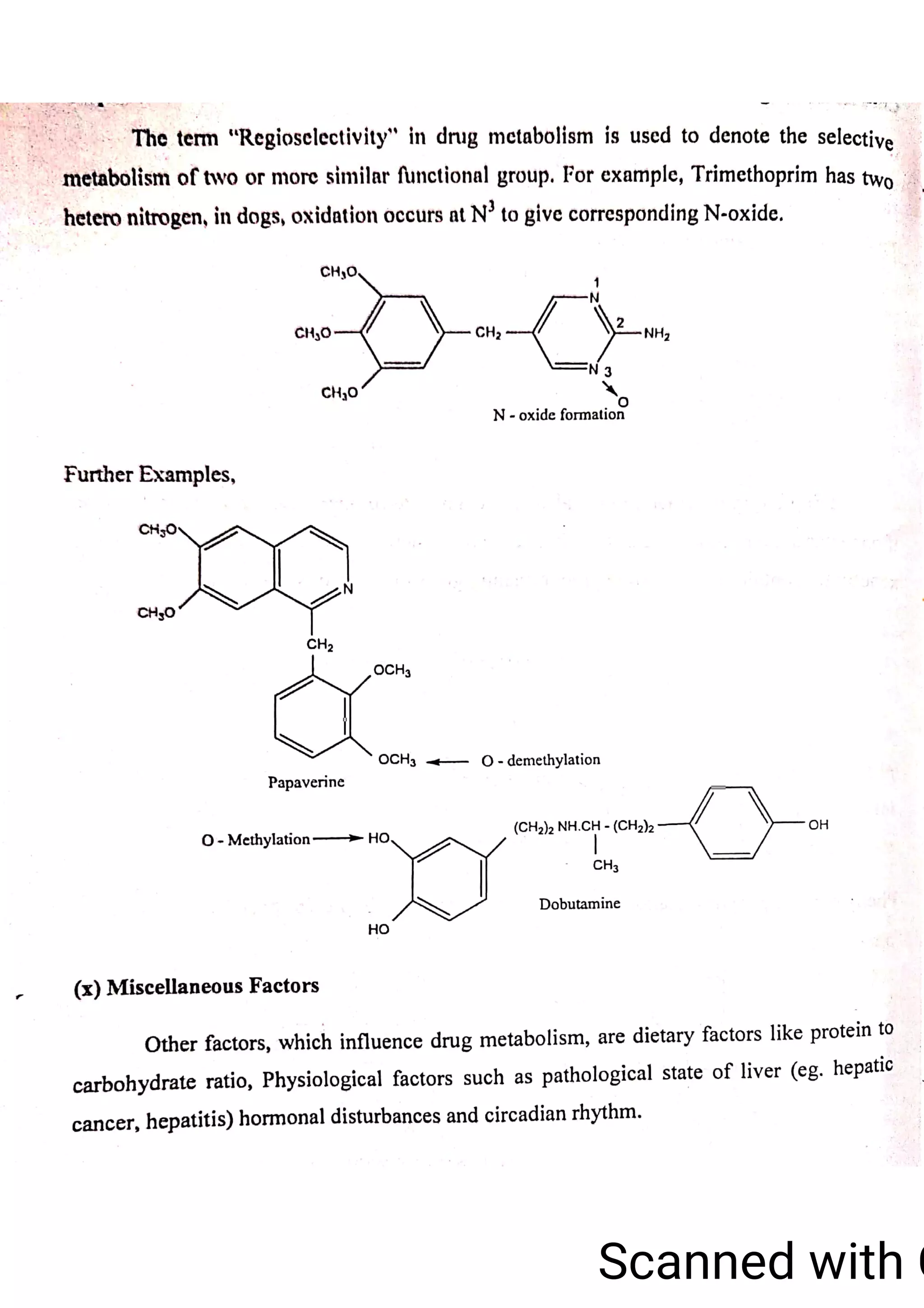 Factors affecting metabolism Reference 01