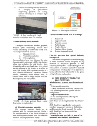 FIRE RESISTANCE STRUCTURES