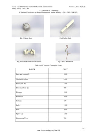 DESIGN AND FABRICATION OF MULTIANGLE DRILLING MACHINE | PDF