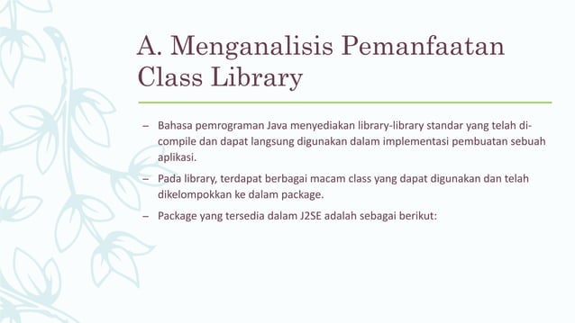 15. konsep java class library (jcl) | PPTX