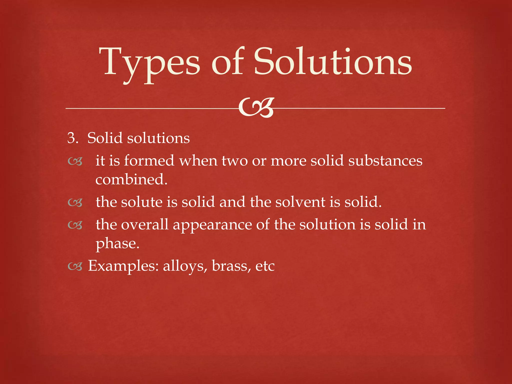 Some Common Solution 15. SOLUTIONS ( Samerah C. Macabaas).pptx | Chemistry | Science
