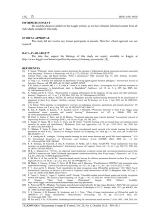Advanced pneumonia classification using transfer learning on chest X ...