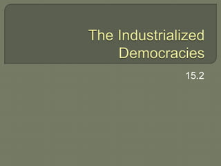 The Industrialized Democracies 15.2 