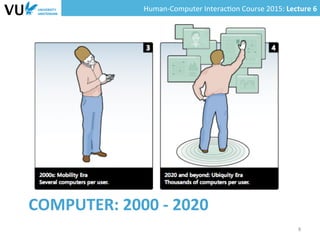 Human-­‐Computer	
  Interac0on	
  Course	
  2015:	
  Lecture	
  6	
  	
  
COMPUTER:	
  2000	
  -­‐	
  2020	
  
8	
  
 