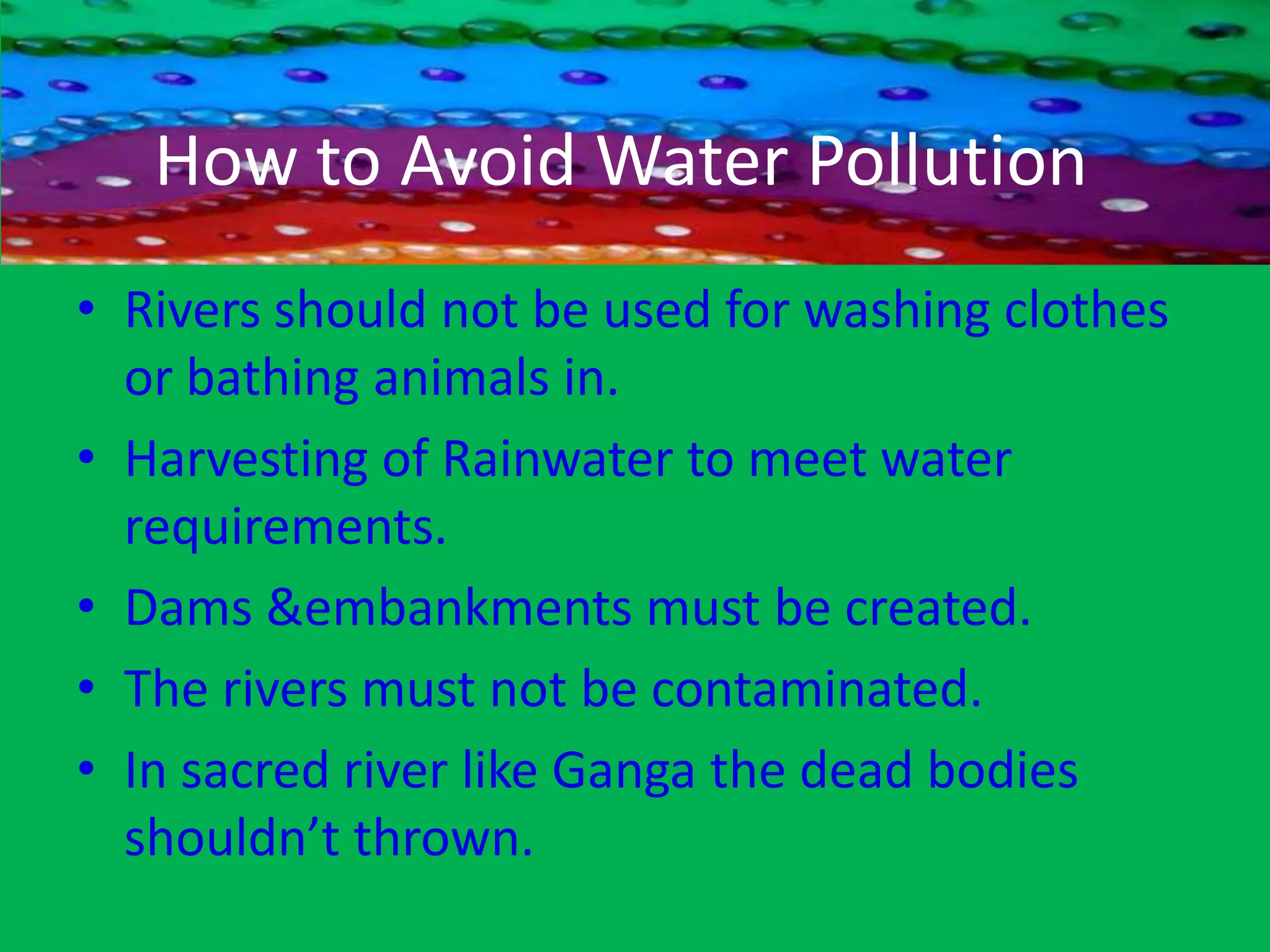 Water Pollution