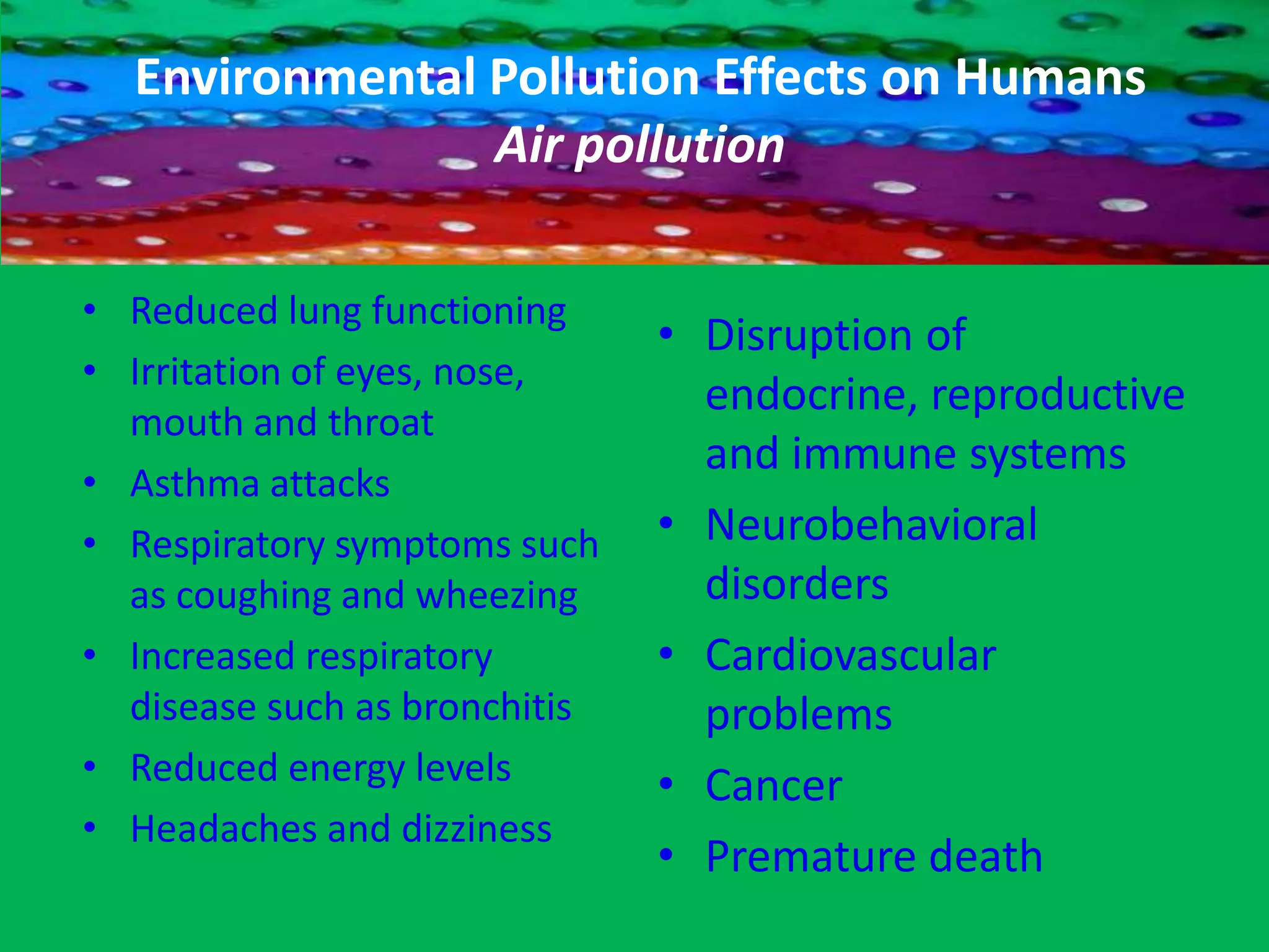 Solid Waste Pollution Solid waste is that material which arises from various human activities and is normally discarded as useless or unwanted. It consists of discarded materials from the urban community as well as accumulation of agriculture, industrial, and mining wastes