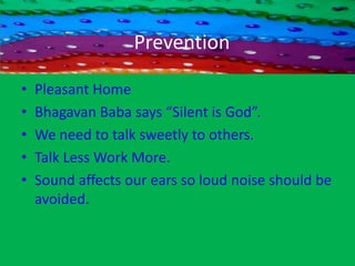 Effects Hearing LossHigh Blood PressureStressSleep DisturbanceColor Blindness