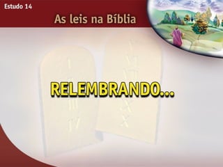 A Lei Moral - Ouvindo a Voz de Deus, Estudo Bíblico, Igreja Adventista