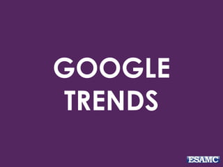GOOGLE TRENDS
OUTUBRO: Brindes de
final de ano.
 
