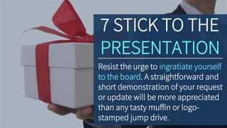 15 Boardroom Presentation Tips 