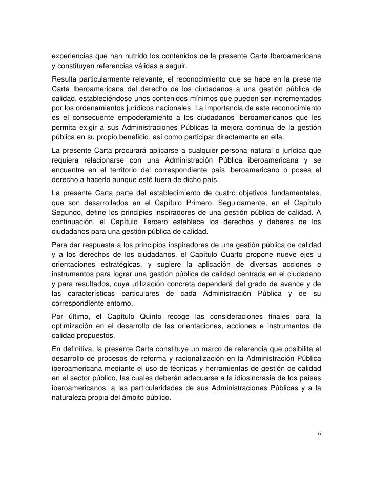 15. carta iberoamericana de calidad