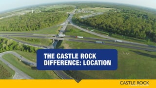 THE CASTLE ROCK
DIFFERENCE: LOCATION
 