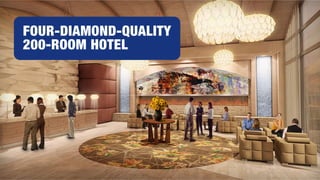 FOUR-DIAMOND-QUALITY
200-ROOM HOTEL
 