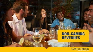 NON-GAMING
REVENUES
 