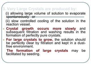 15 crystallization