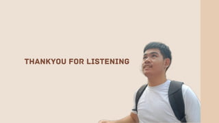 THANKYOU FOR LISTENING
 