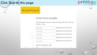 Click Skip on this page
 