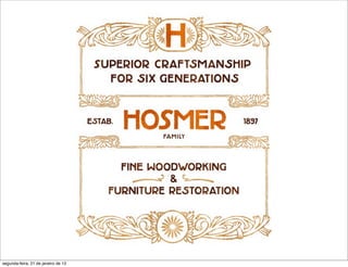 segunda-feira, 21 de janeiro de 13
 