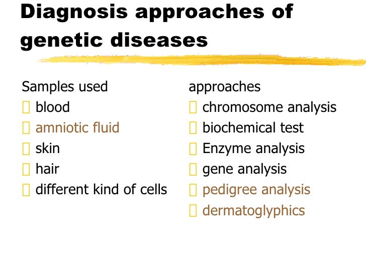 Genetic Diseases (Inherited) Symptoms, Causes, Treatments, and Prognosis