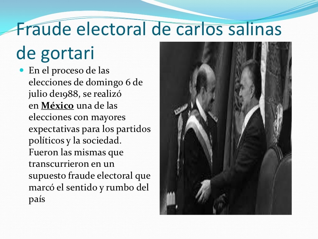 15 gobierno de carlos salinas de gortari