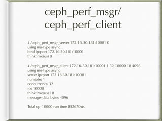 Ceph Day Shanghai - Ceph Performance Tools | PDF