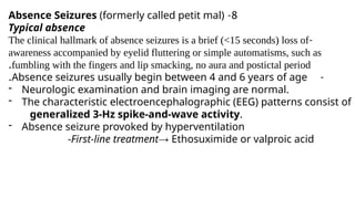 Comprehensive Overview of Seizures in Childhood: Causes, Types, and ...