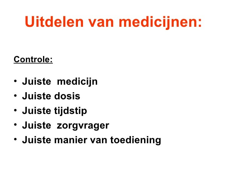 Medicijnen Delen