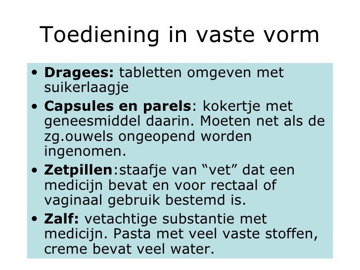 Medicijnen Delen