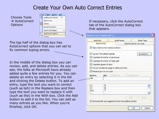 More Text Tools | PPT
