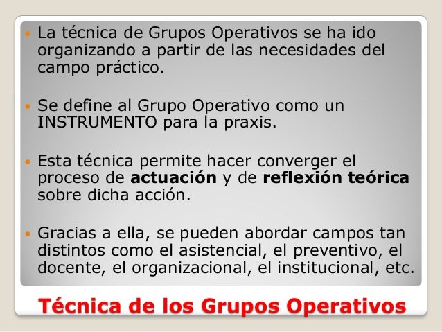 Enrique Pichon Riviere El grupo como soporte del psiquismo