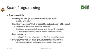 Comprehensive Guide to Apache Spark for Large-Scale Data Processing and ...