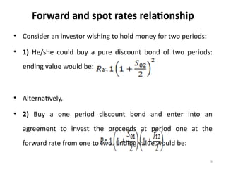 Comprehensive Analysis of Spot and Forward Rates in Bond Valuation and ...