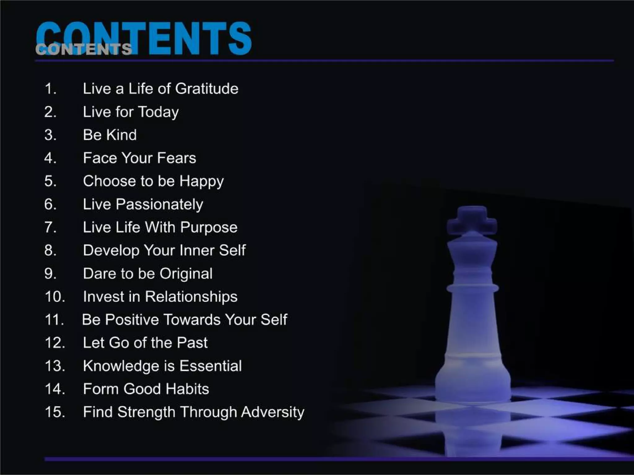 15 Steps to Your Best Life | PPT