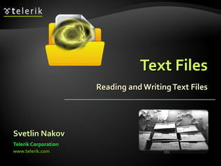 15 Text files | PPT